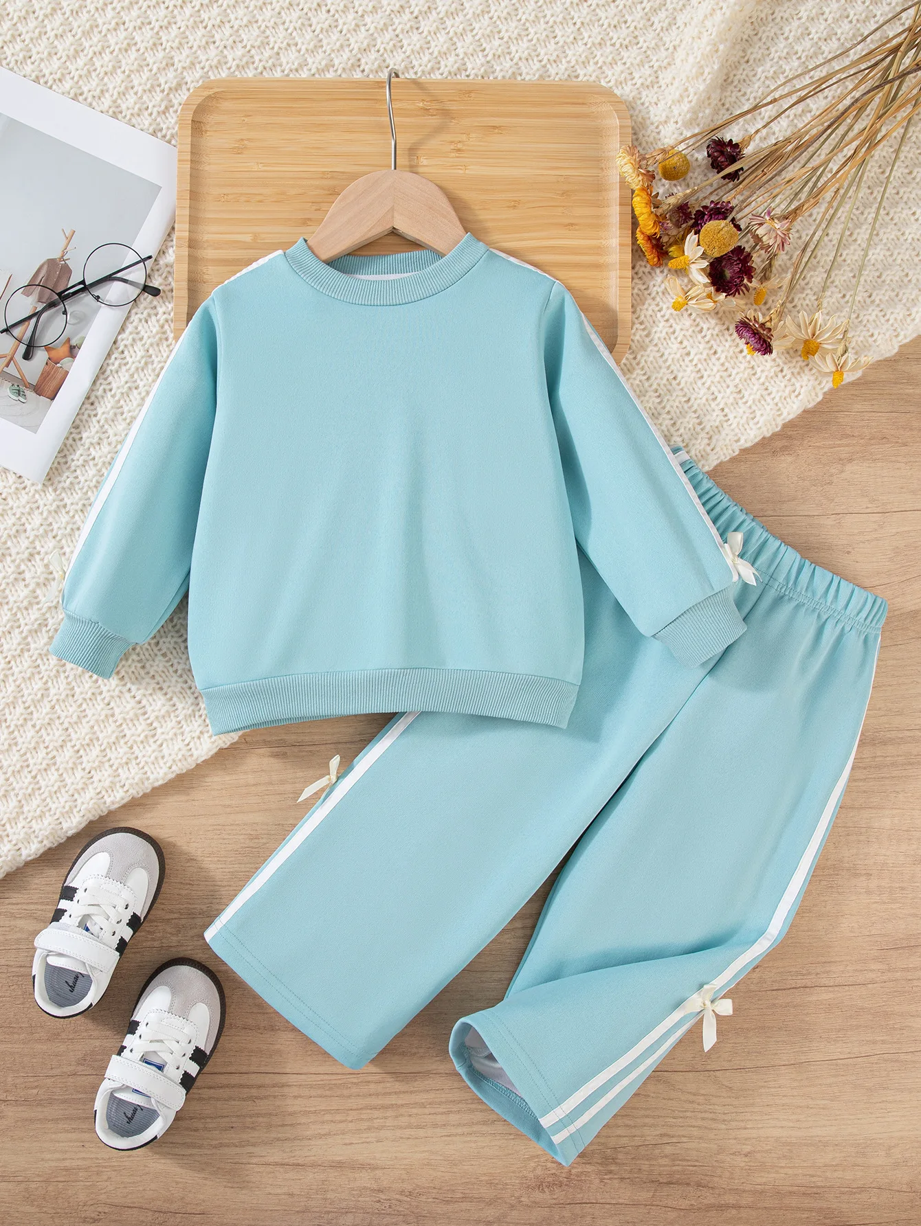 Unisex Kids' Fashion Sportswear Set Spring Autumn Collection Stylish Outfit for Boys And Girls Aged 3-8