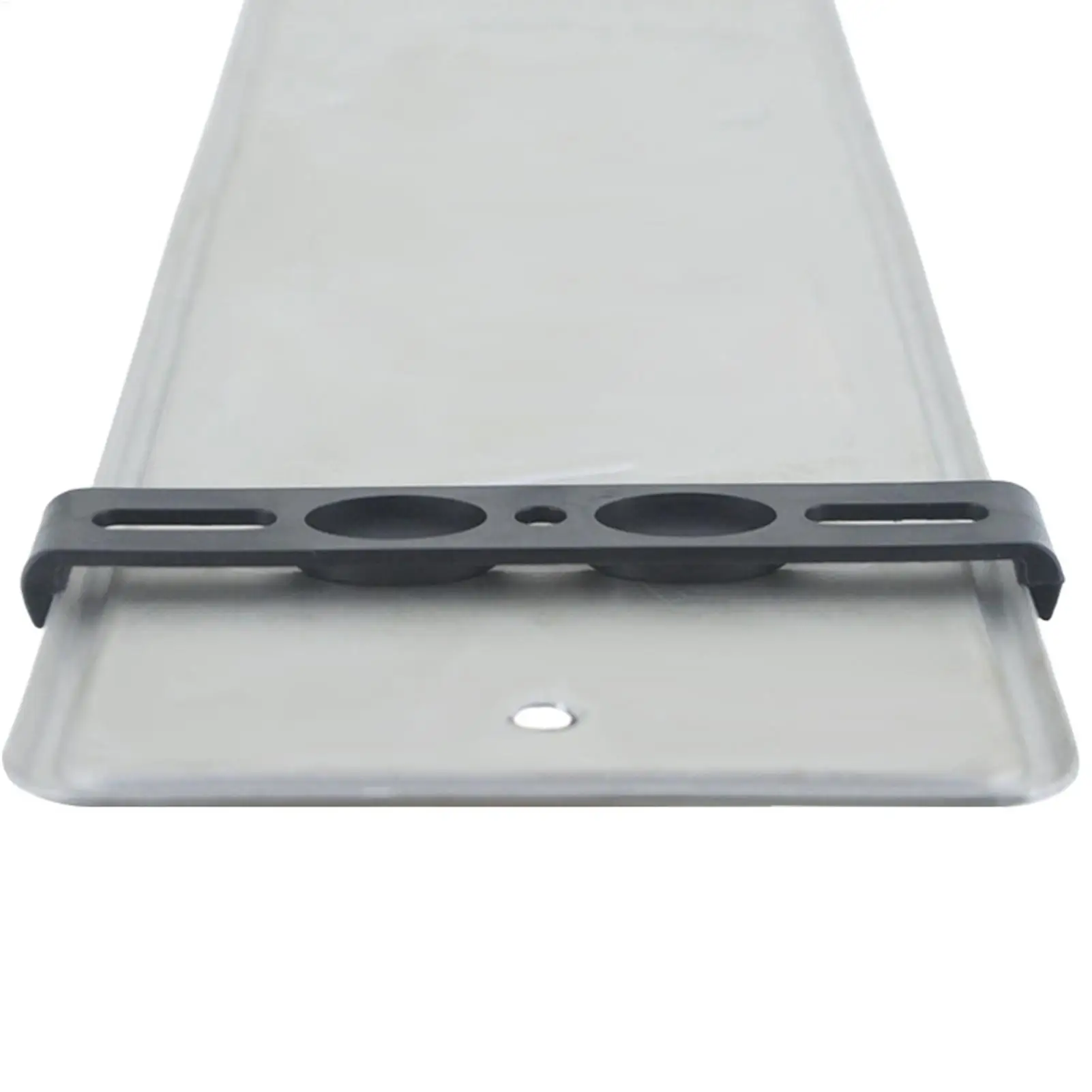 4PCS Auto Frameless License Plate Holder Weather-Proof Frameless License Plate Frame Car Tag Frame For Front And Rear Car Tags