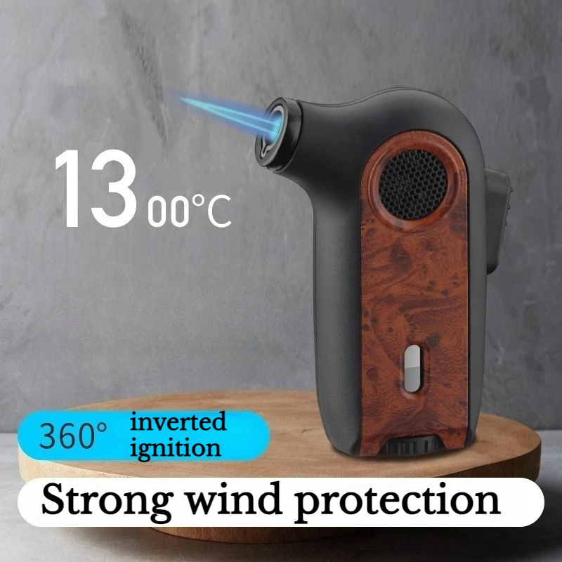 

Handheld High Temperature Direct Flame Small Spray Gun Transparent Transom Metal Welding Gun Outdoor Barbecue Camping Lighter