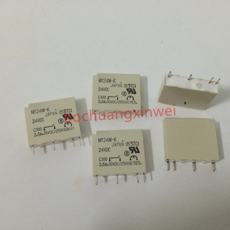 Miễn Phí Vận Chuyển NY24W-K-24VDC NY24W-K 24VDC 5A DIP4 Rơ Le