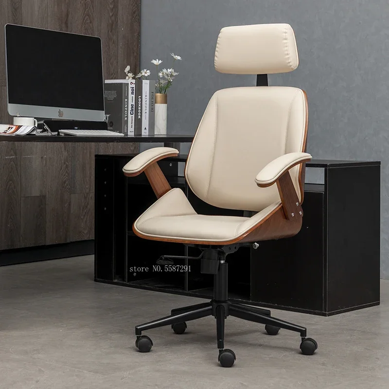 Office Chairs Modern Home Furniture Lift Swivel Backrest Chair Leisure Comfortable Computer Boss Armchair Ergonomic silla