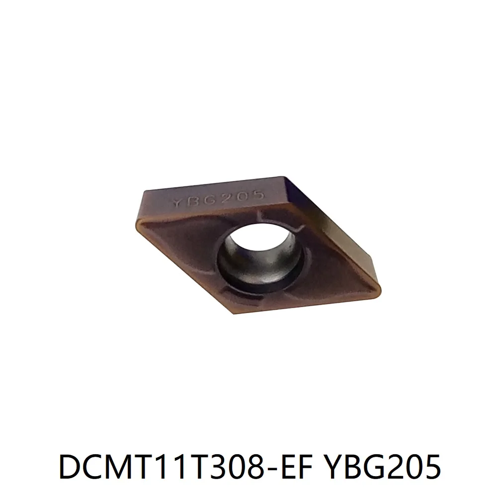 DCMT11T308-EF YBG205 YBG202 YBM153 ZCC High Quality CNC Lathe Carbide Turning Inserts Special For Stainless Steel