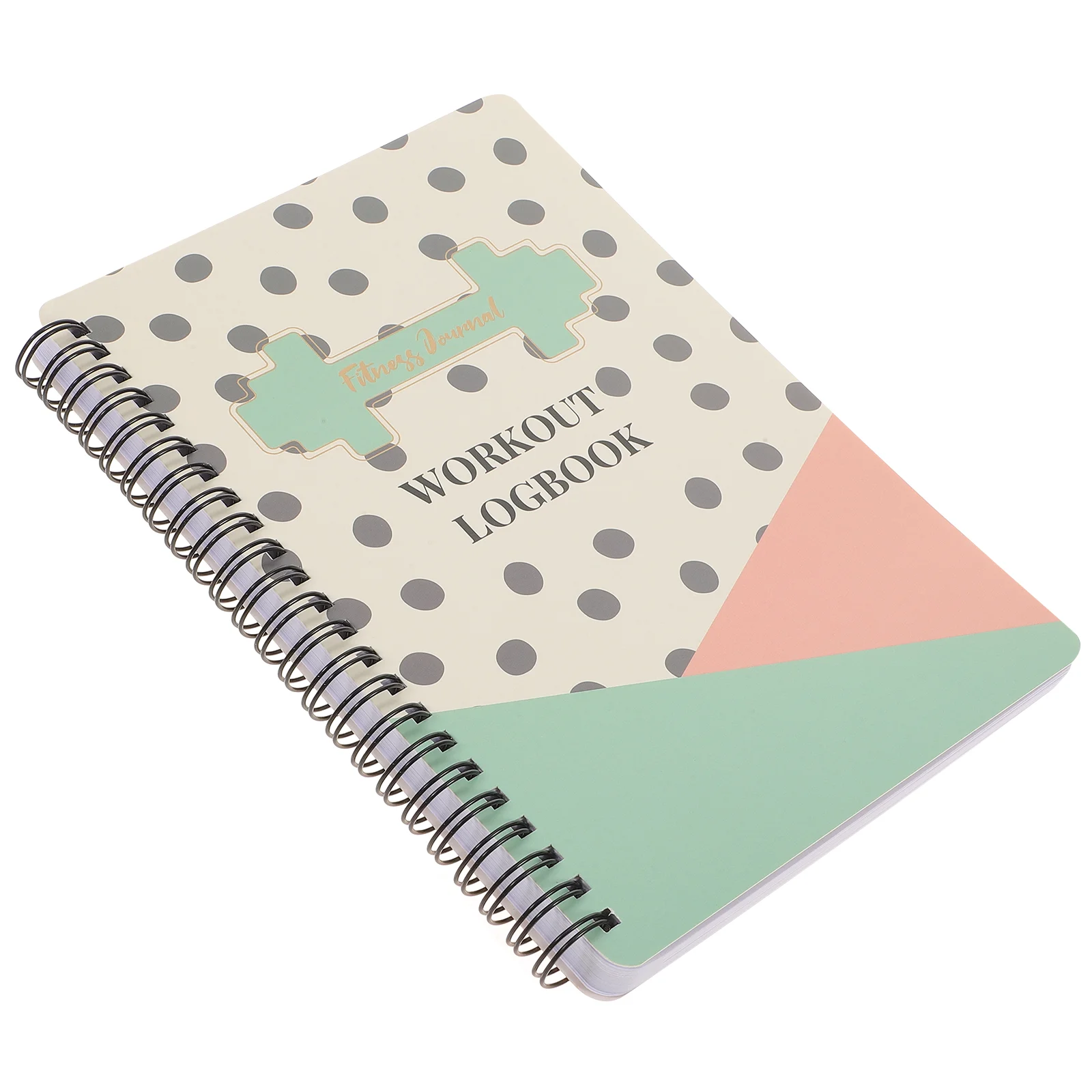 Fitness Punch Book Workout Planner for Women Journal The Notebook Business Portable Paper and