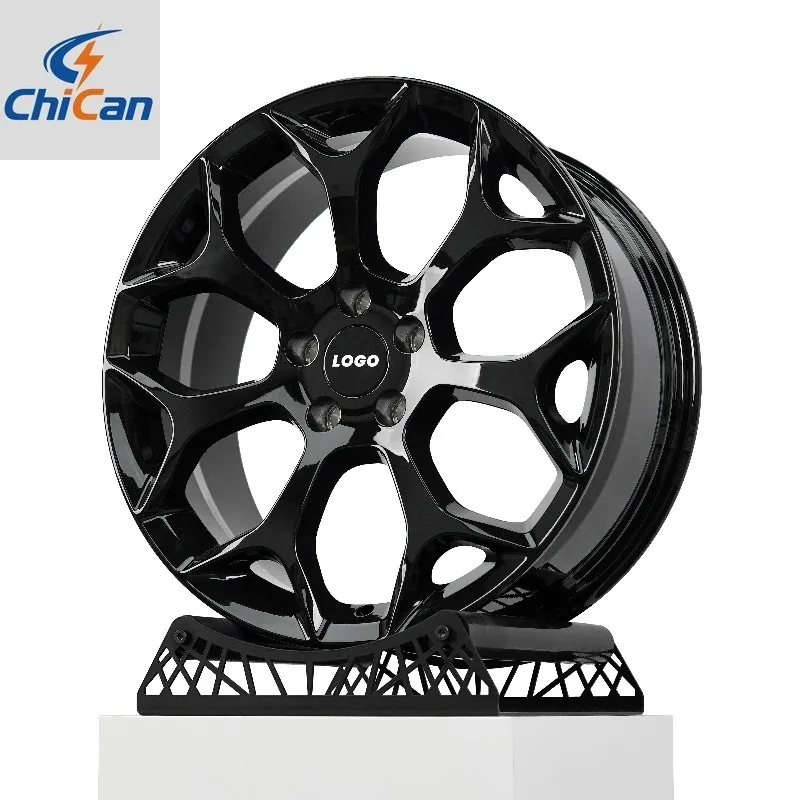 

【2026】Колёсный диск Chican Custom Forged Tree Branch из кованого алюминия, новый чёрный дизайн со спицами для CHEVROLET