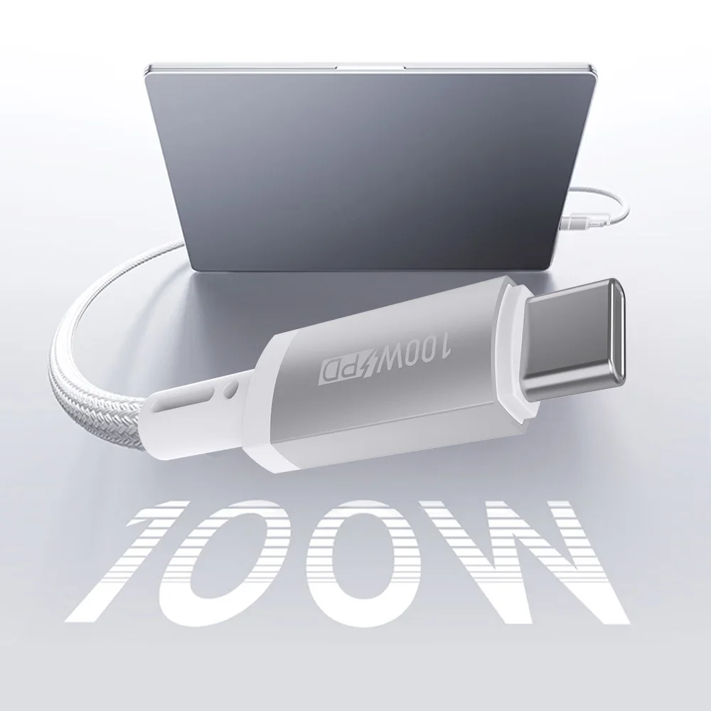 WiWU WiWU Titanlink 2 in 1 Wireless Charger for iPhone Watch USB-A + USB-C to USB-C 100W Fast Charging USB for Lightning Charge 1.2M - Aliexpress Deal
