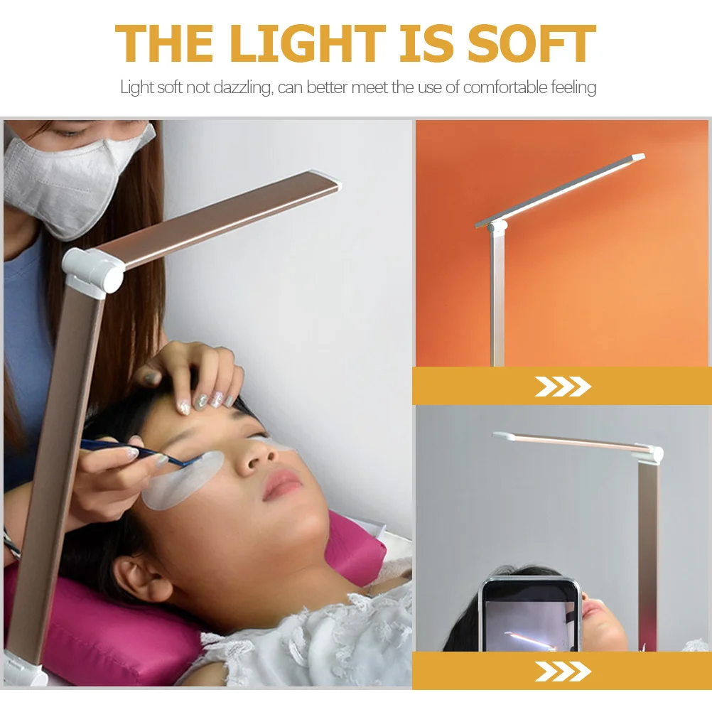 

Led Nail Desk Daylight Lamp Desk Light For Manicure Eyelash Extension Tattoo Makeup Daylight Lamp Portable