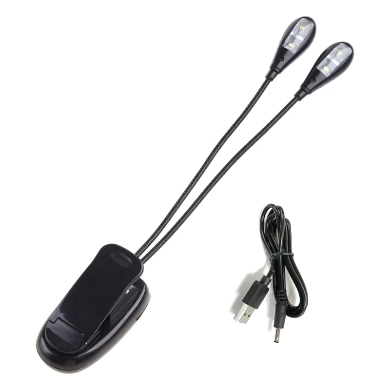 

Music Lamp Reading Light Student Dormitory Lights with Clip Operated