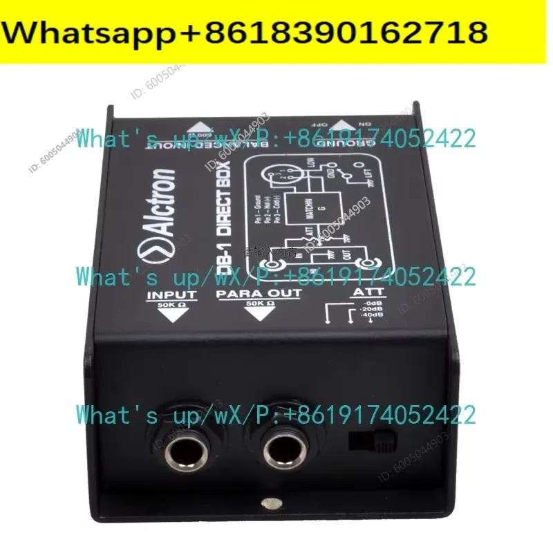 DB-1 Impedance Converter DI BOX Stage Effects DI Box