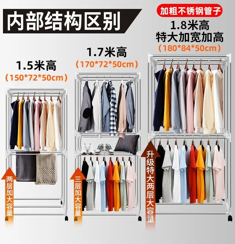 Picture 7: Smart Compact Home Clothes Dryer: Large-Capacity Rapid-Drying Hanger – Auto Sterilizing Air-Drying Wardrobe