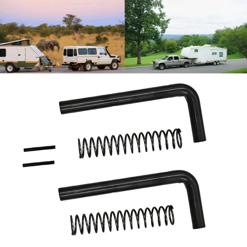 

Professional Trailer Gate Spring Repair Kits Easy Installation Steel Trailer Gate Spring Latches Set Quick Fixing for 819T