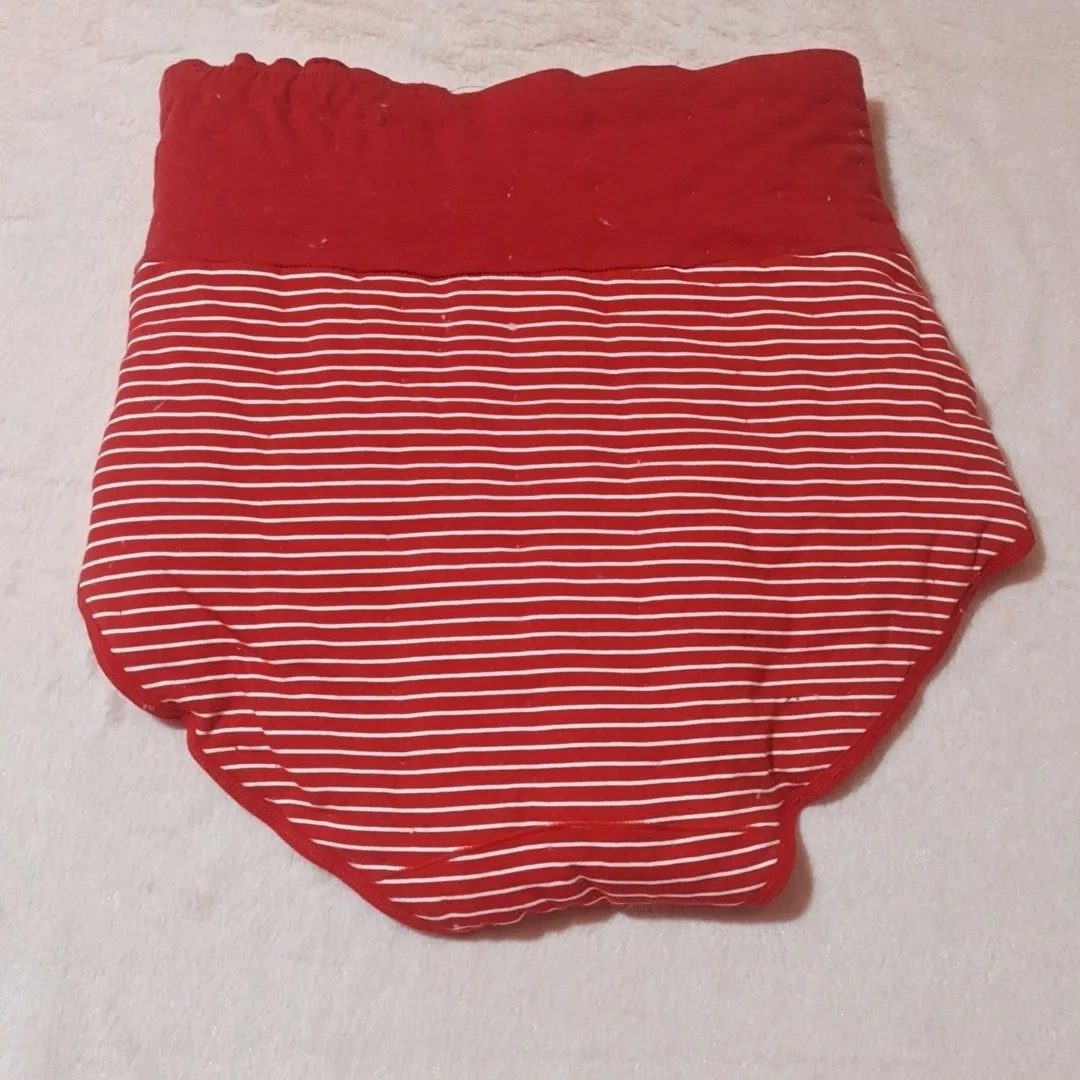 Handmade Women Cotton Blended High Waist Stomach Protection Warm Elastic Panty Briefs Incontinence Aids