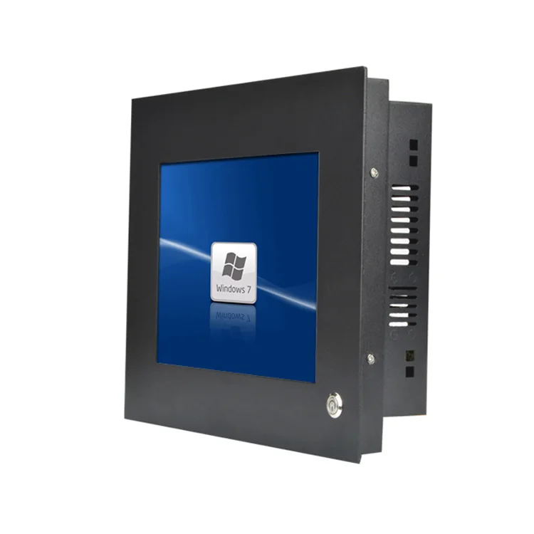 Small Size 8 Inch 8.4 Inch N100/J1900 Quad Core CPU Automation Apply All in One PC Panel with Resistive Touchscreen IPC