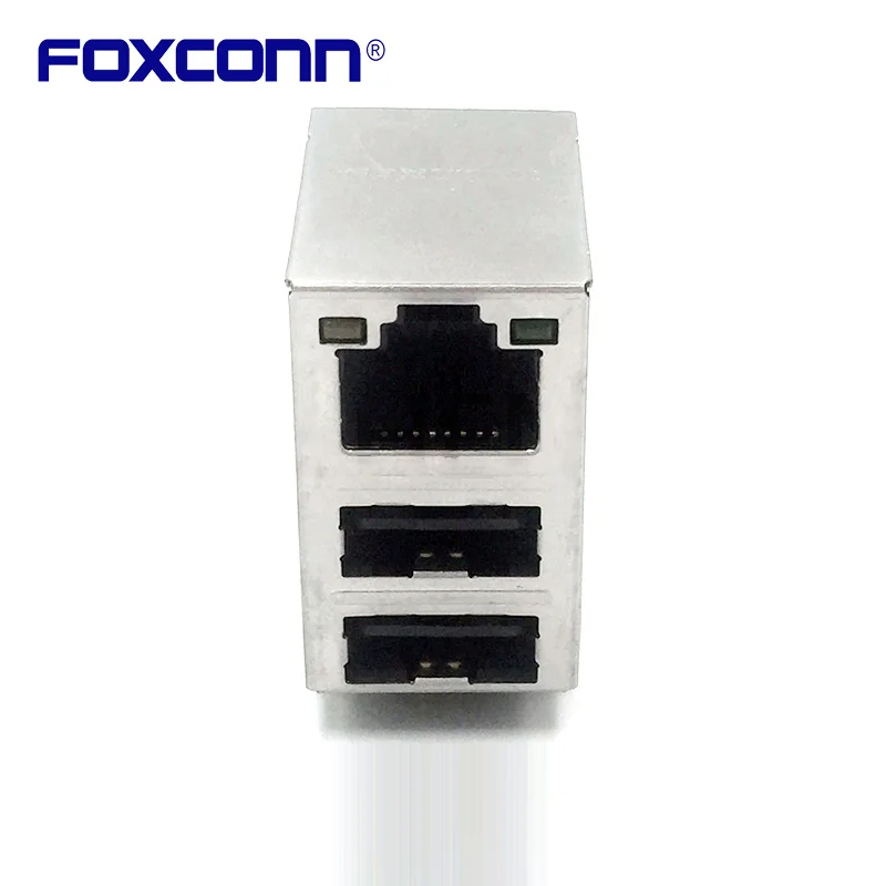 Foxconn JFM38U1M-21C4-4F RJ45+USB2.0*2 Gigabit Network Interface Matrixes