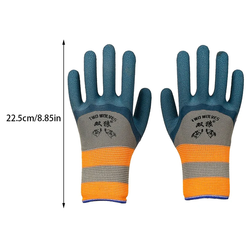 Tire Rubber Labor Protection Gloves Construction And Automotive Repair Handling Wear-resistant Soft Anti Slip Breathable Gloves