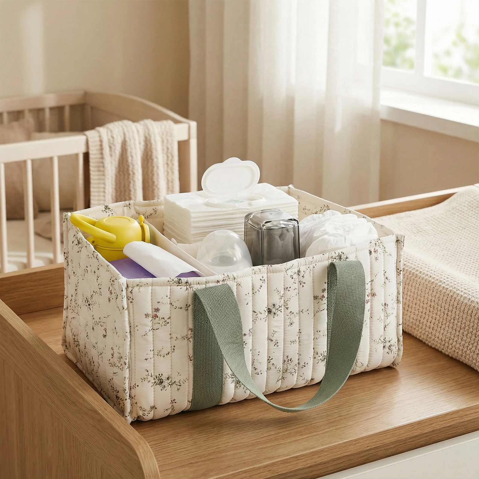 Stylish Nursery Storage Basket - đánh giá và giá Baby Bag Nursery
