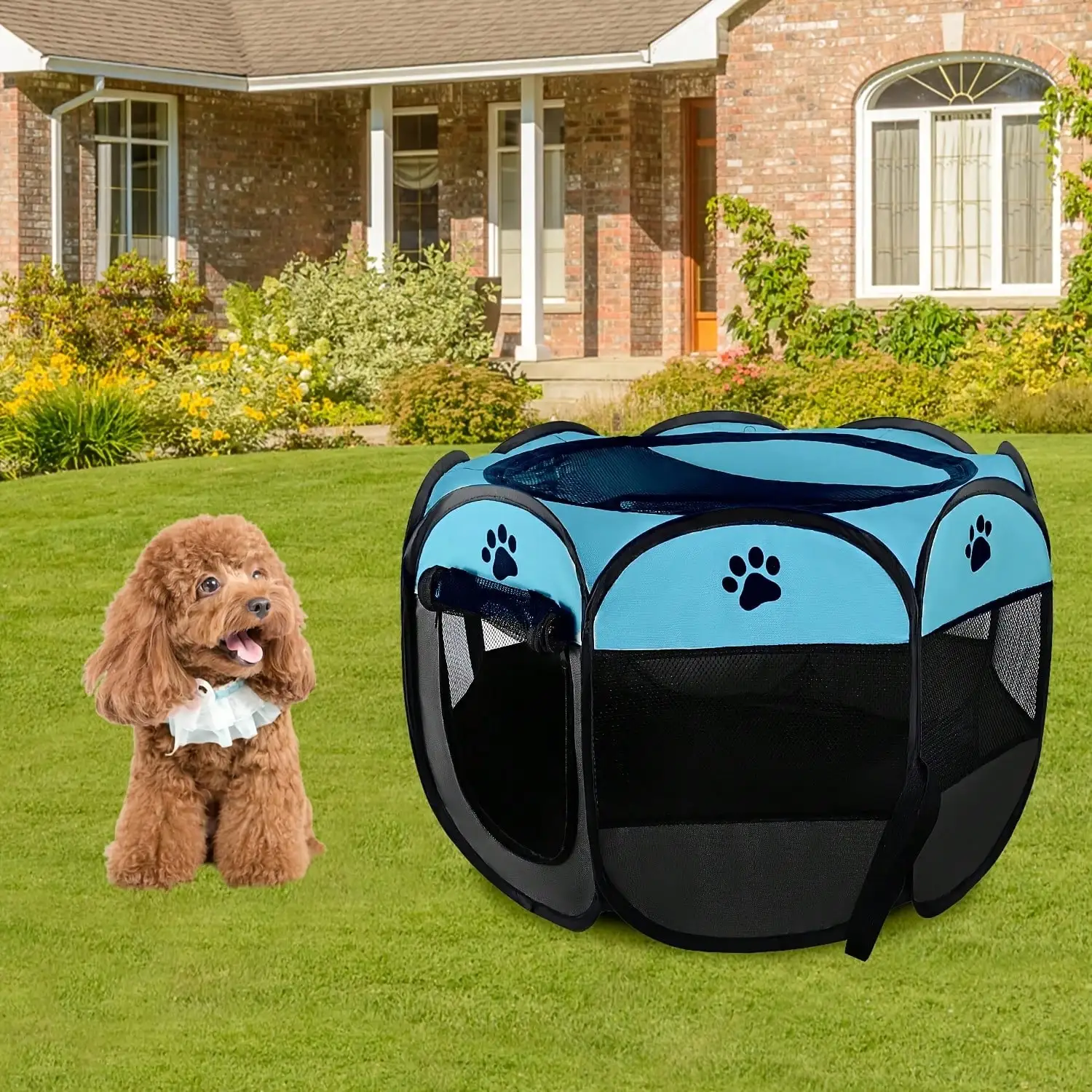 Portable Pet Playpen 8