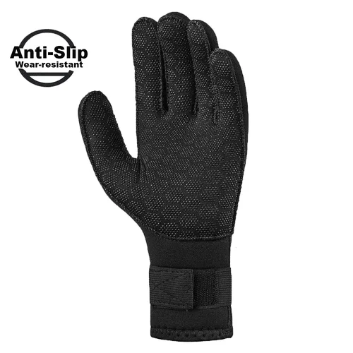 Imagen 2 del producto Guantes de buceo de neopreno con gancho, 3 mm y 5 mm, antideslizantes, ideales para diversas aventuras acuáticas de snorkel al kayak y remar