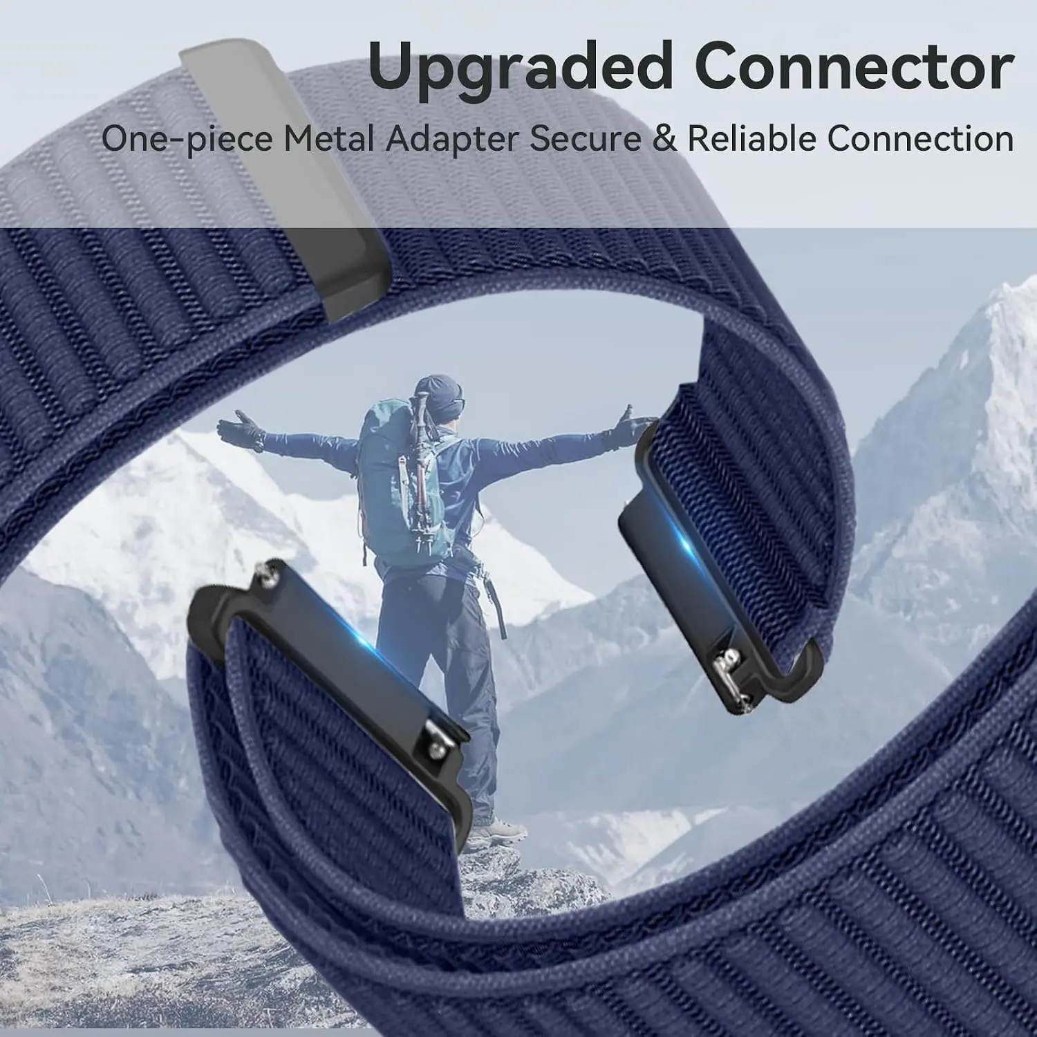 22mm Nylon Loop Watch Strap For IGPSPORT LW10 Correa Breathable Bracelet Band For iGPSPORT VeRun Smartwatch Correa Wristband