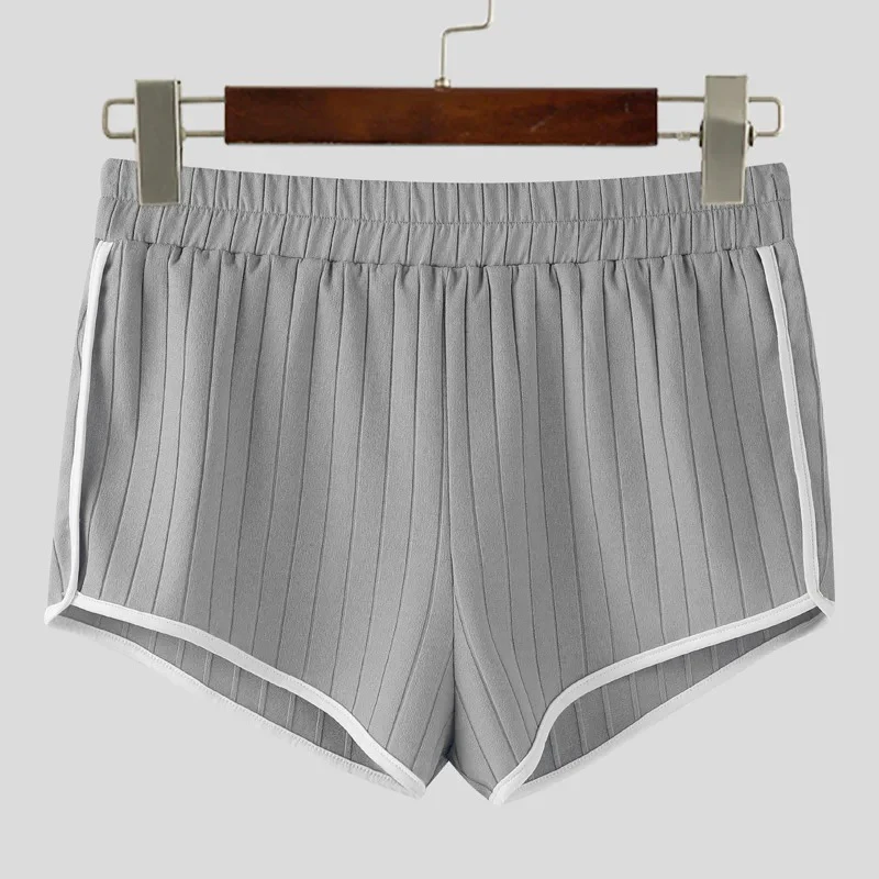 Sleepwear Mens Sexy Shorts Pajamas Summer Casual Breathable Elastic Slim Fit Shorts Men Sports Training Breathable Skinny Shorts