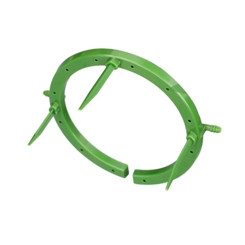 Dripper annaffiatura automatica piante e8bd con anelli emettitore a goccia da giardino a 3 gambe