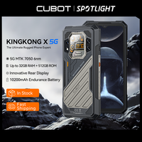 [World Premiere] CUBOT KINGKONG X, Rugged Smartphone 5G, 32GB RAM(16GB+16GB), 256/512GB ROM, 10200mAh, 120Hz Screen, NFC, WiFi 6