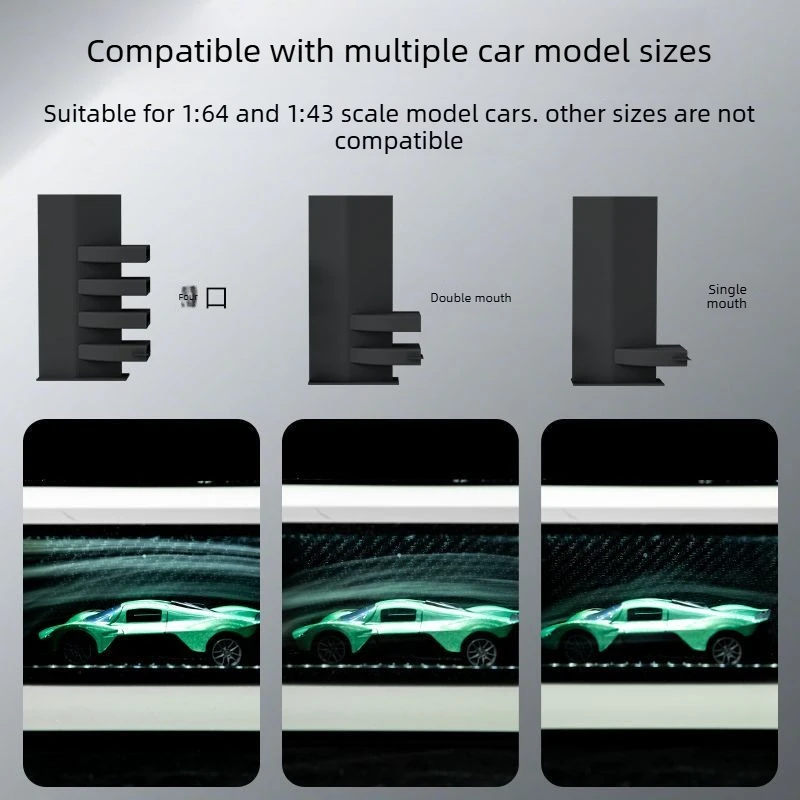 1:64 Scale Wind Tunnel Model Tester Adjustable airflow view 5