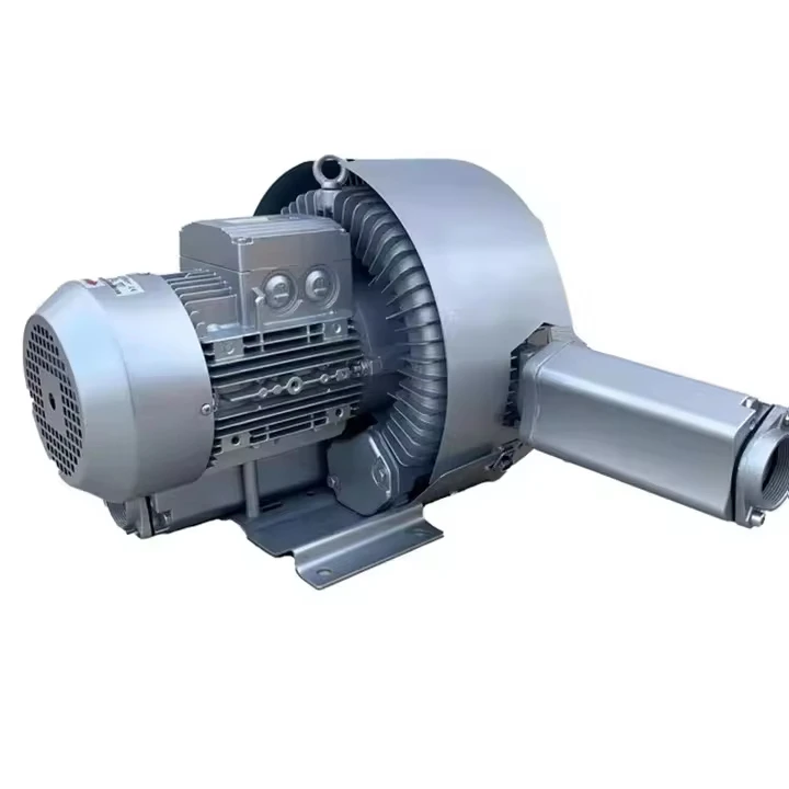 2RB 320-7HH36 High Pressure Double Impeller Fan High Power Whirlpool Air Pump Strong Suction Blowing Industrial Blower