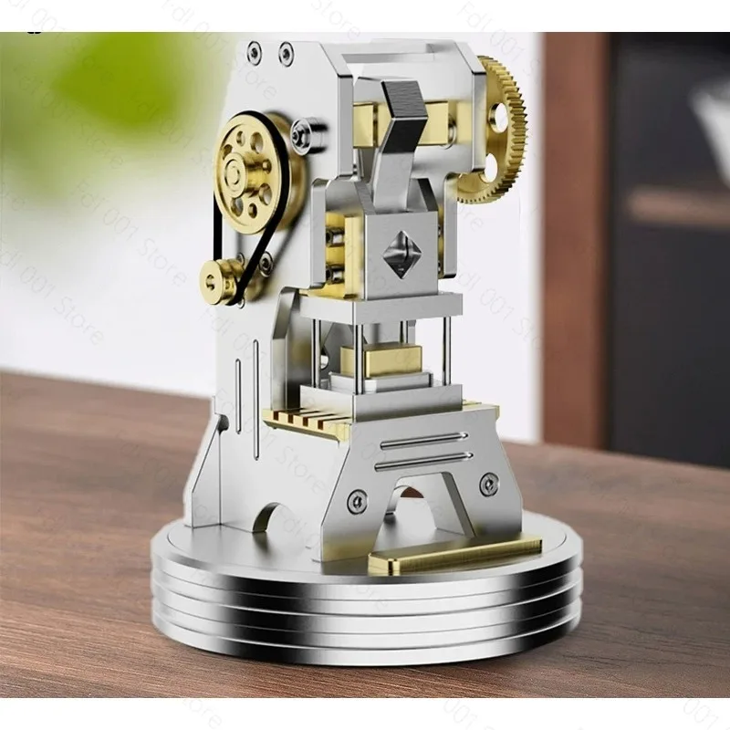 Electric punch ornament high-end sense niche high-end office desktop metal mechanical model handicraft gift