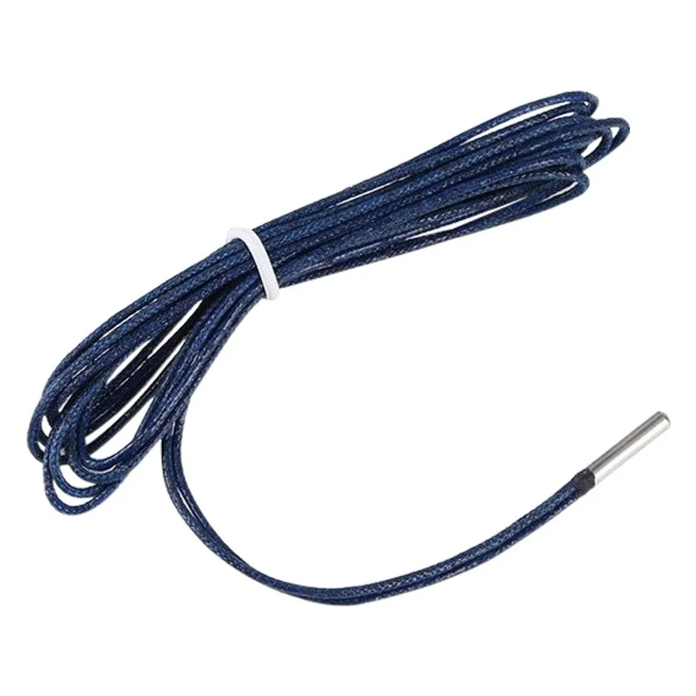 

For PT100-550BW 1m Temperature Sensor with Metal Housing and Flexible Fiberglass Wire for 3D Printer Applications