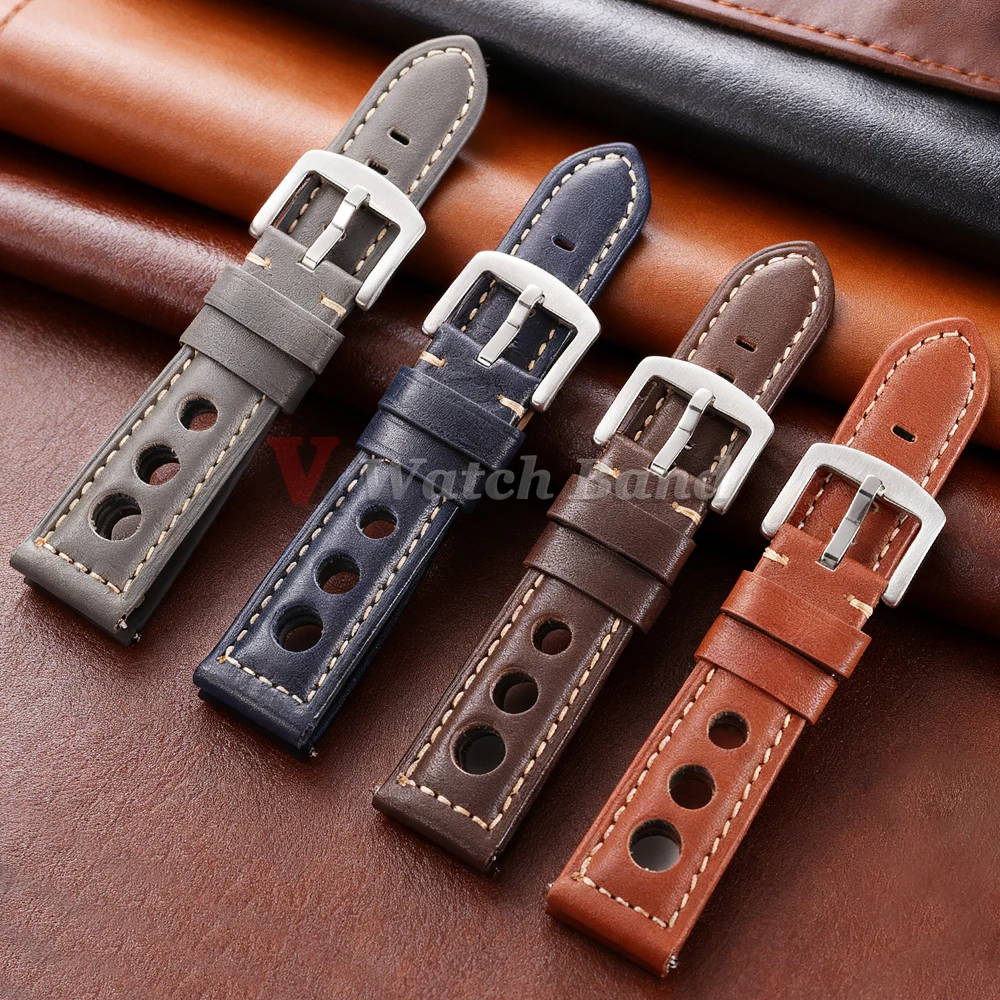 

Ремешок из воловьей кожи 20 мм, 22 мм, 24 мм, 26 мм, винтажный ремешок для часов Seiko, ремешок для часов из натуральной кожи, женский и мужской ремешок на запястье, пряжка