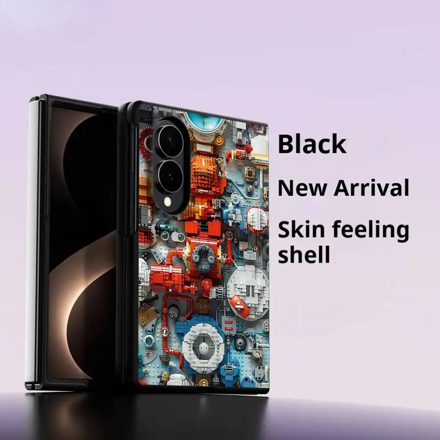 Creativity Line Diagram Case for Samsung Galaxy ZFold Wide Z Fold8 Wide Z Fold 8 ZFold8 Luxury Phone Cover
