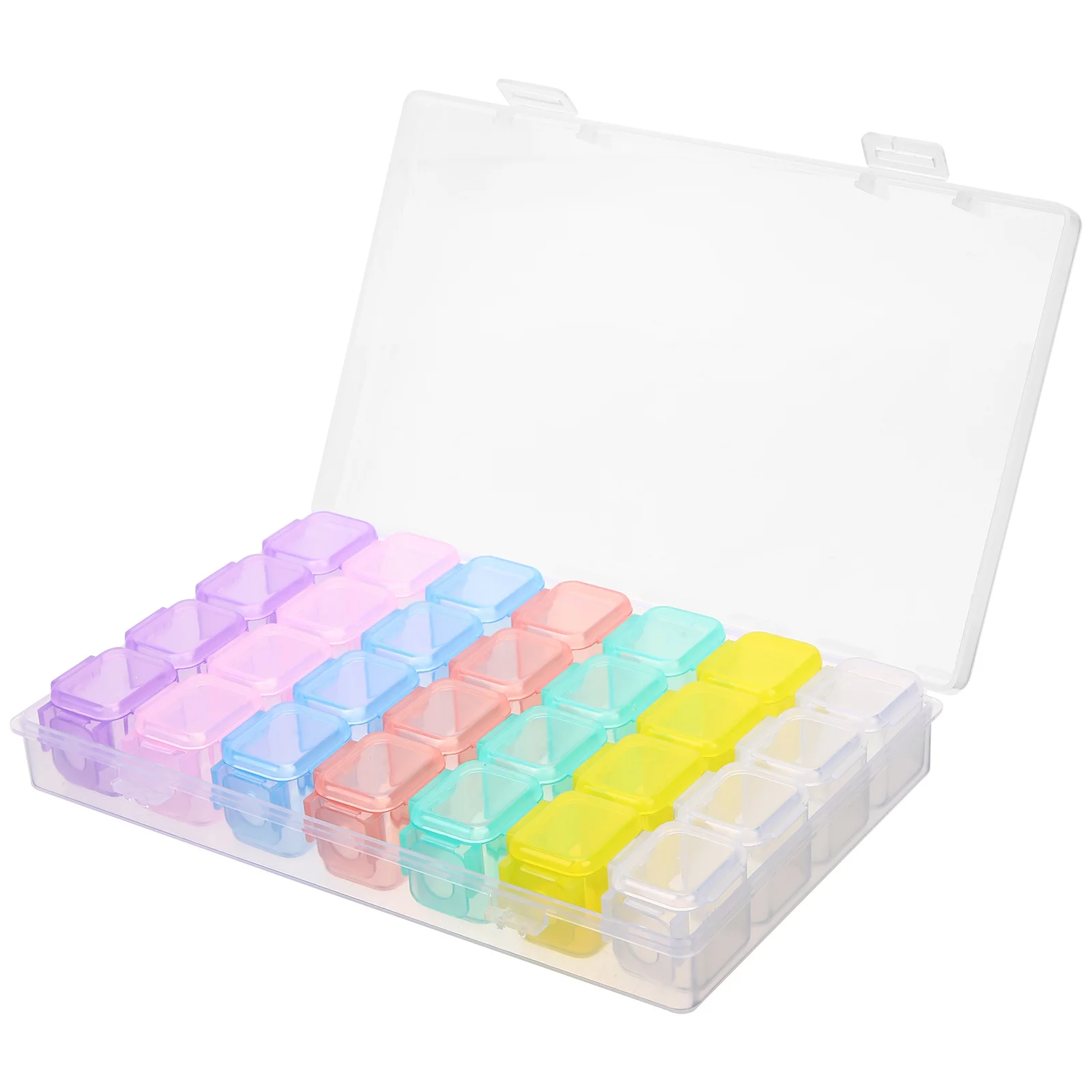 

Шкатулка для украшений на 28 отделений, премиум-класса, для хранения бижутерии, серег, ожерелий, браслетов, органайзер для рабочего стола, дорожный сейф