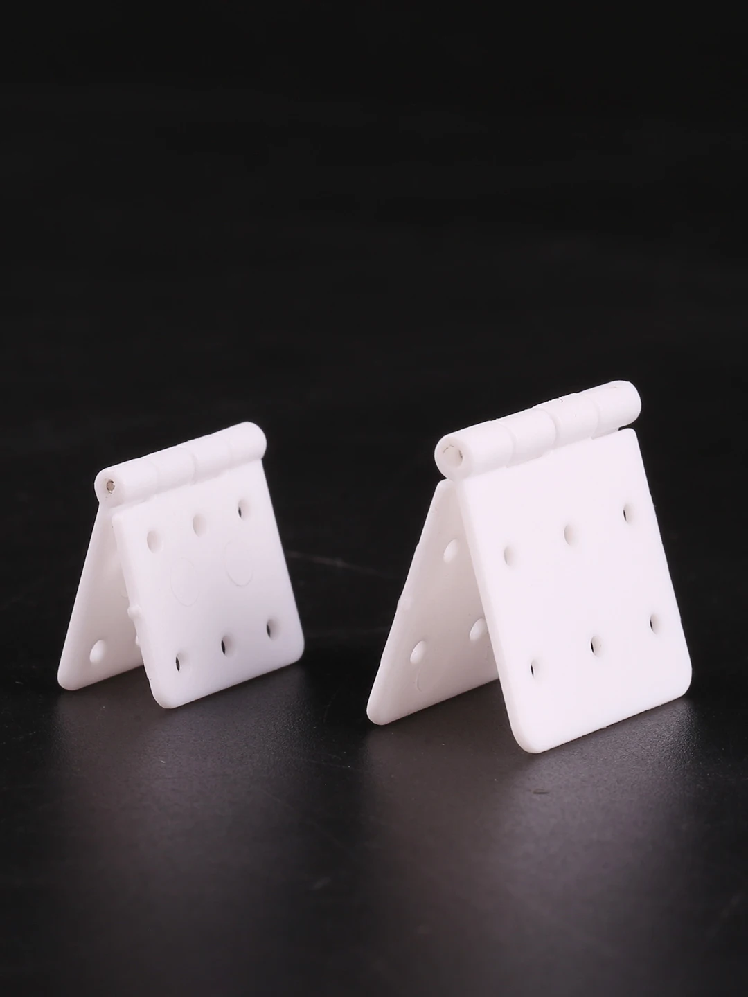 10PCS Plastic Hinge Flat Needle Binder For RC Model Remote Control Aircraft KT Fixed-wing Plane Aileron Hinge Connection DIY
