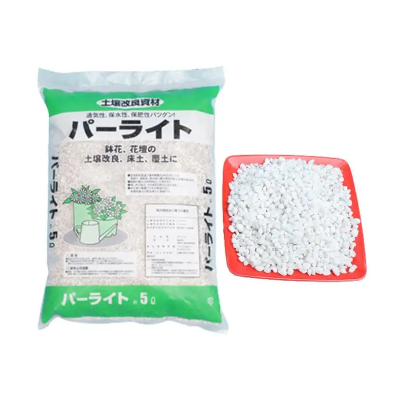 Perlite Bulk for Gardening 5L Indoor Plant Perlite Indoor Plant Perlite with Excellent Insulation for Plant Starting Landscaping