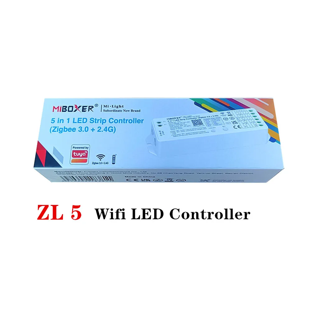 Milight YL5 5 in 1 LED WIFI Controller For RGB RGBW RGB CCT Single color led strip light  Voice phone App Remote