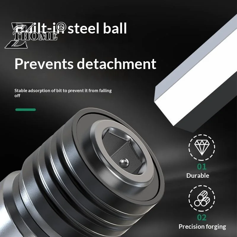 1Pc/2Pcs Electric Brushless Impact Wrench Adapter Drill Bit Chrome Vanadium Steel Dual Use Wrench Conversion Head