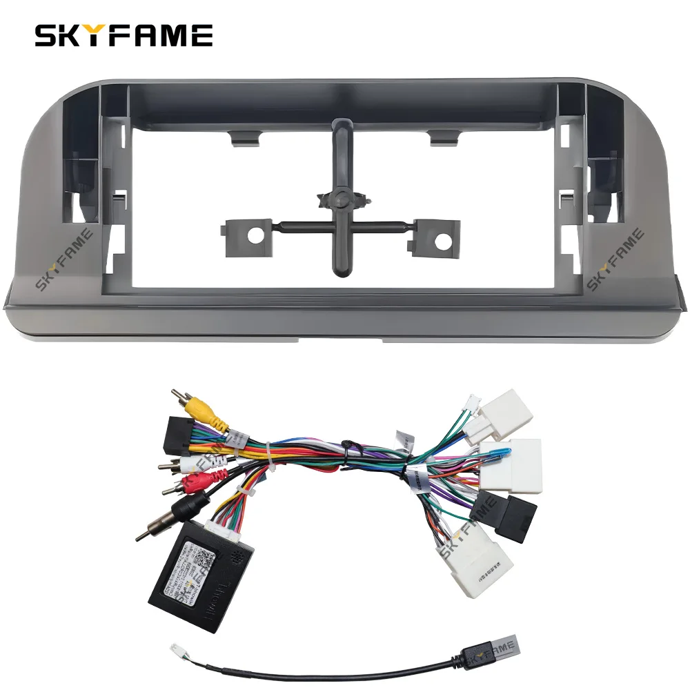 9/12.3 Inch Car Frame Fascia Adapter Canbus Box Decoder Android Radio Dash Fitting Panel Kit For Toyota Corolla Altis Levin