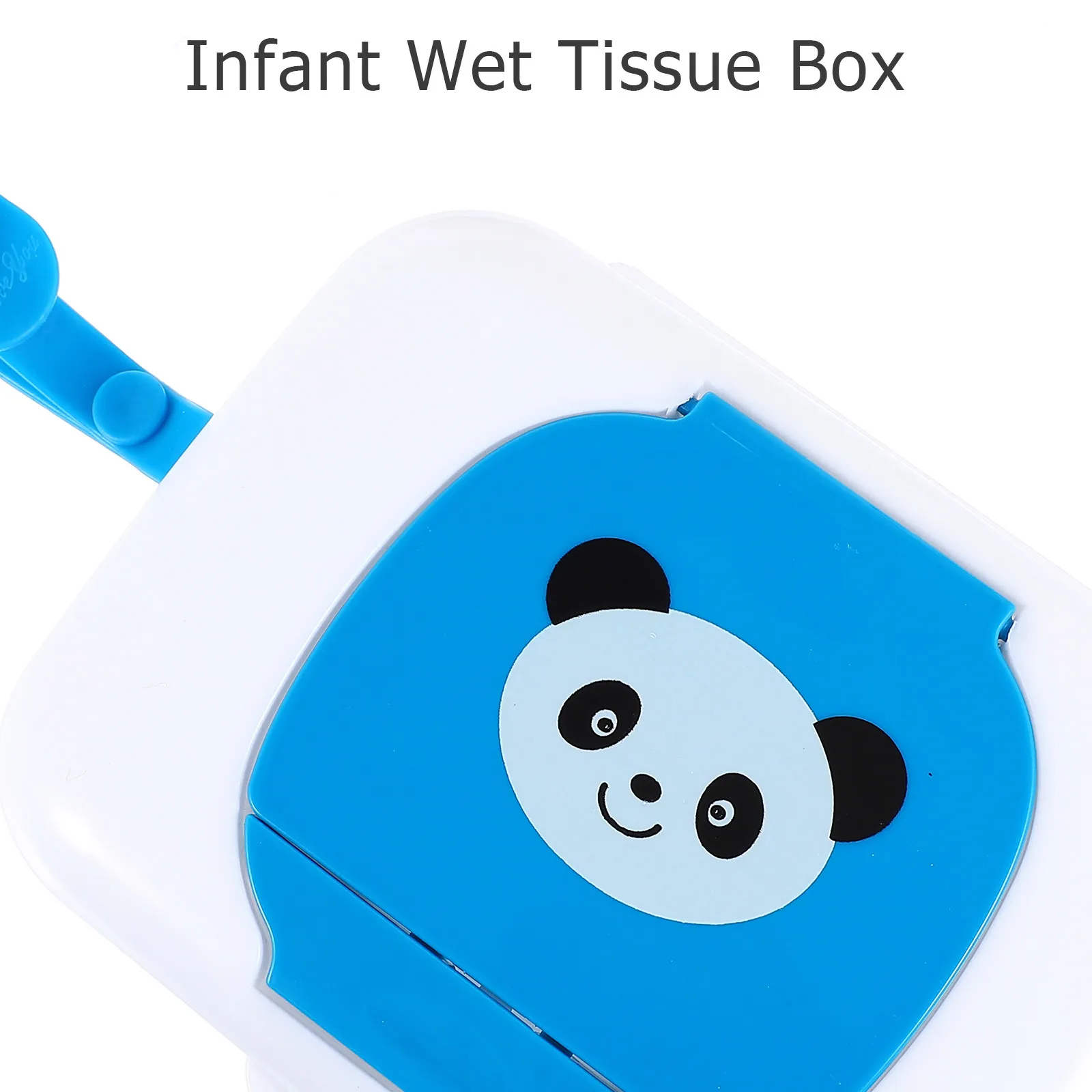 1Pcs Wet Tissue Case Portable Baby Travel Wipes Storage Box Lightweight Durable Strap Hanging Infant Organizer