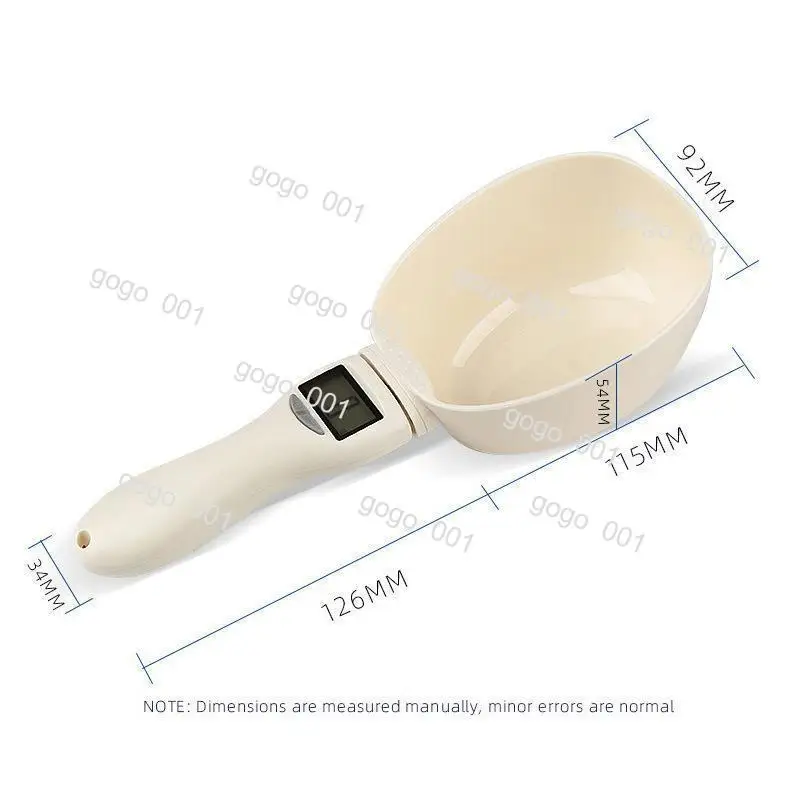Pet Cat FoOd Weighing Electronic Scale Measuring Spoon Cat Food Dog FooD