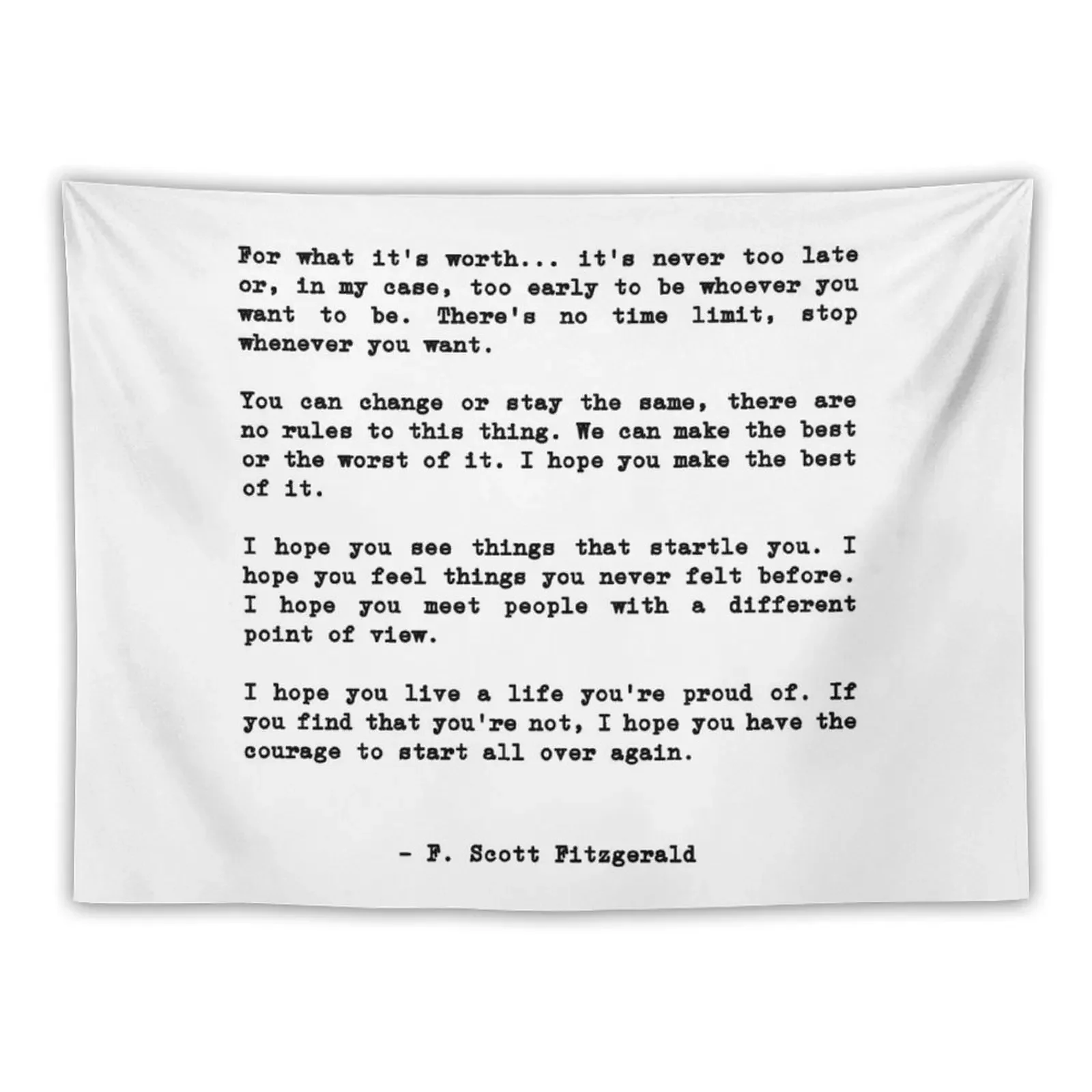 

For what its worth... it’s never too late or, in my case Tapestry Decorations For Your Bedroom Anime Decor Tapestry