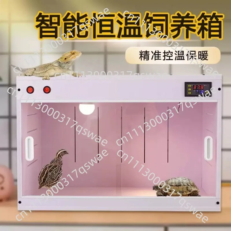 Constant Temperature Young Bird Feeding Box PVC Waterproof Bird Cage Nest Box For Spring Summer Breeding Use