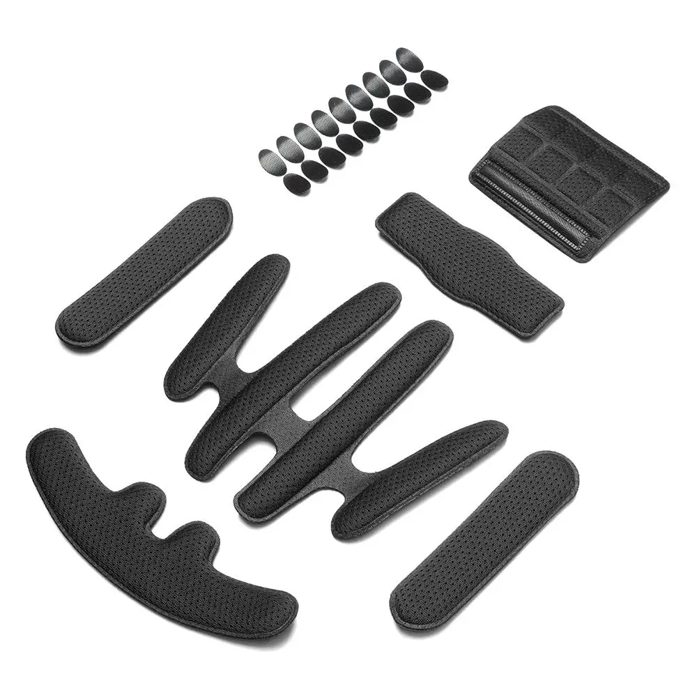 24pcs/set Helmet Padding Kits Sealed Sponge Replacement Motorcycle Bicycle Cycling Universal Foam Pads Set