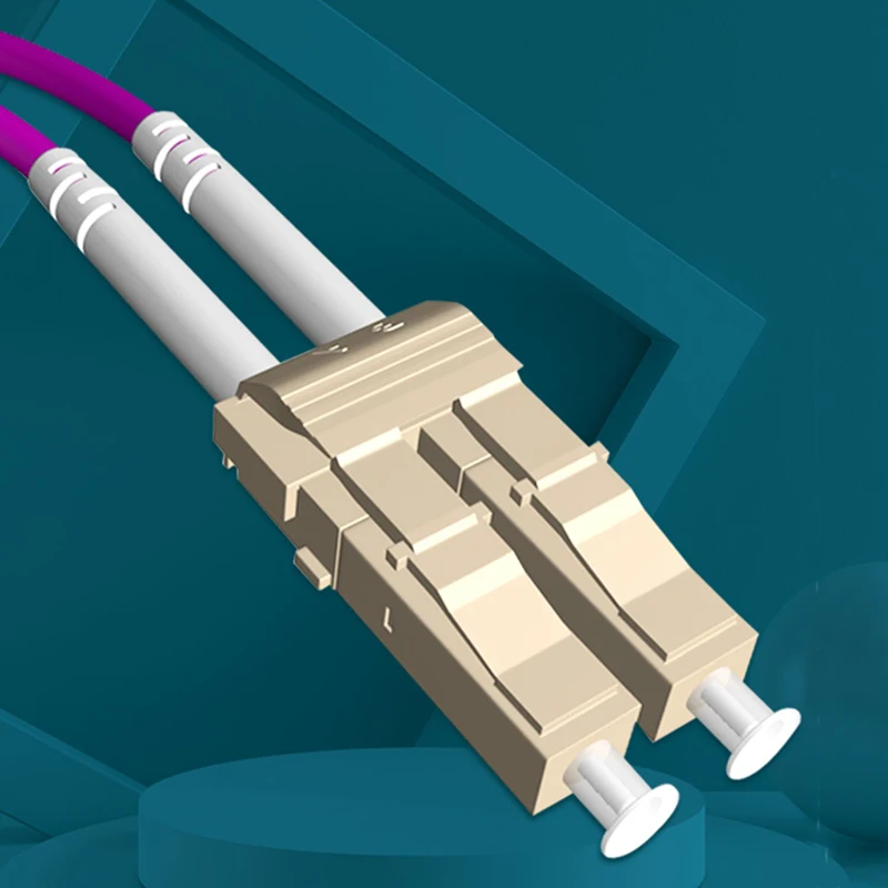 10G OM3 OM4 LC UPC-LC UPC Multimode Duplex 2.0mm Fiber Patch Cable LC Fiber Optic Patch Cord Optical Fiber Cable