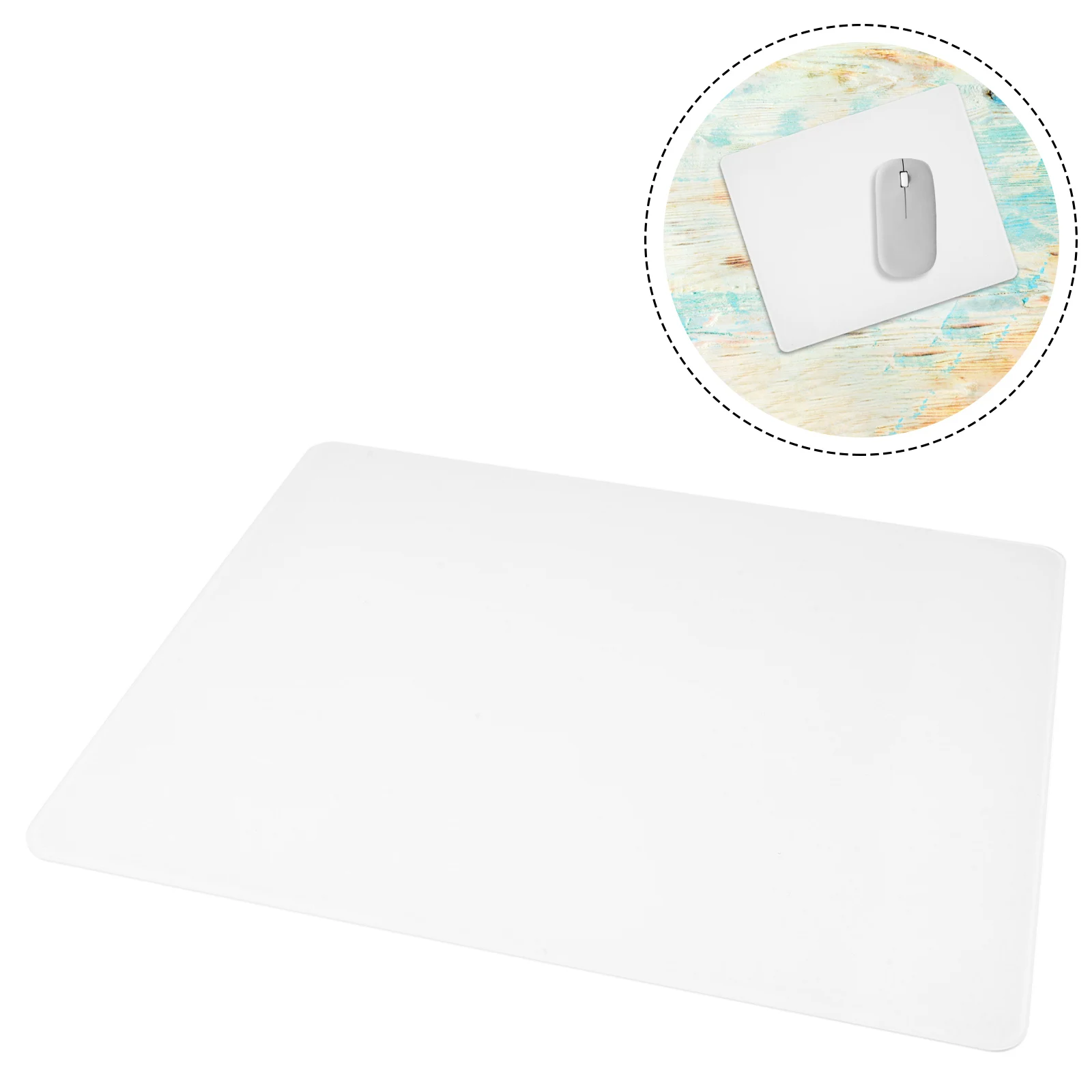 

Non-slip Mouse Pad Desk Gaming Mat Pads Square Mats for Acrylic Mousepad Office