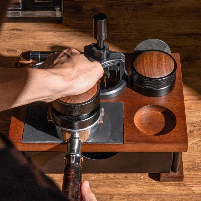 51-58mm-coffee-tamper-station-stand-box-wooden-coffee-organizer-box-for-portafilter-mat-station-stand-coffee-machine-handle
