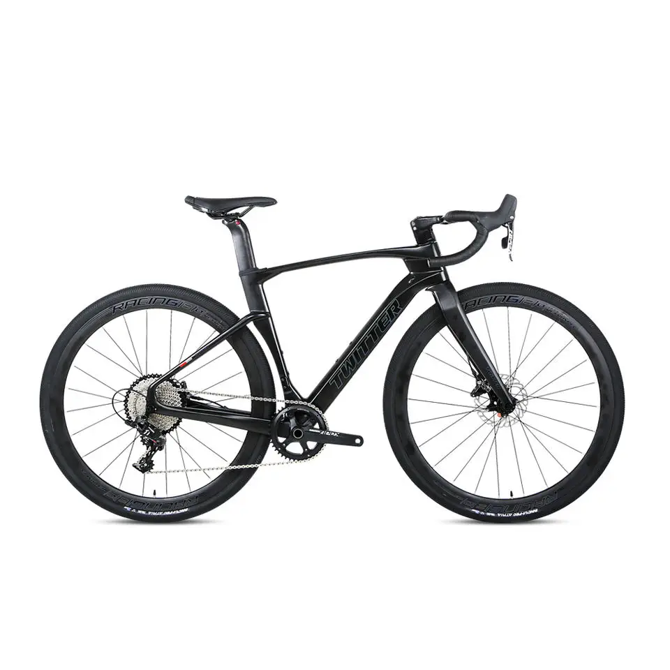 

TWITTER Gravel Bike V3 RS24 Speed 142mm thru-axle Disc Brake Carbon Fiber Road Bicycle 29Inch