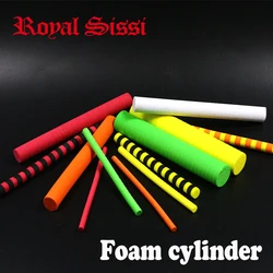 3/5/8/12mm fly tying foam roller post 7cm long foam cylinder fly body extension buoyant terrestrial insect fly tying materials