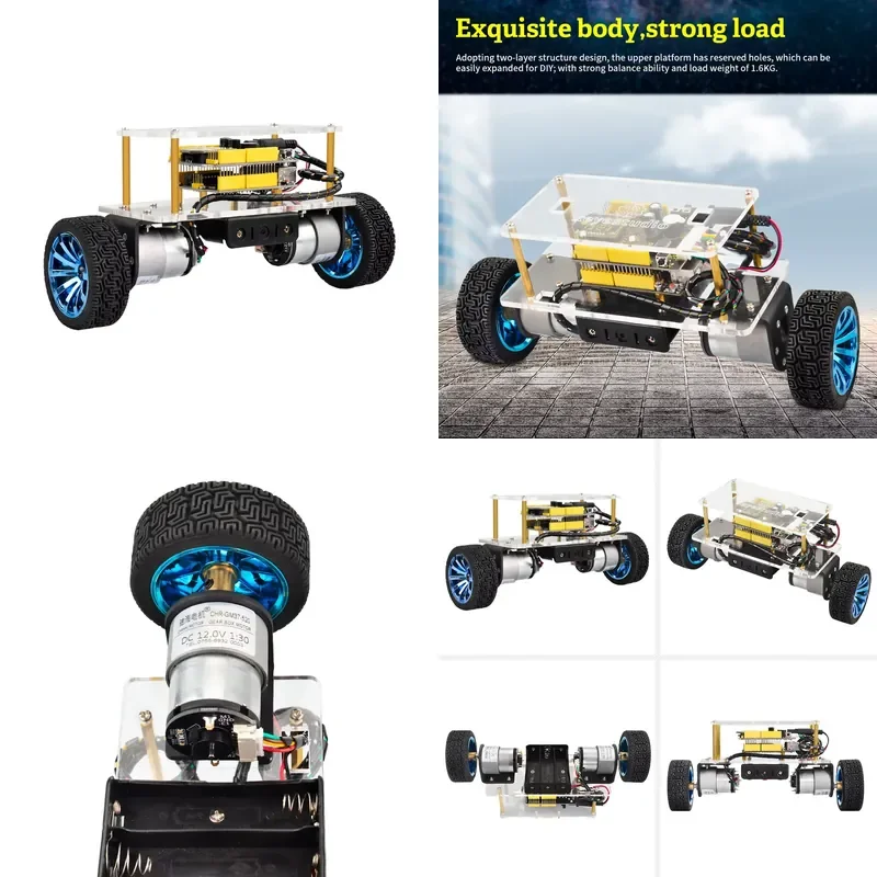 DIY Electronic STEM Quality App Control for Arduino BT Module Self Balancing Car Kit