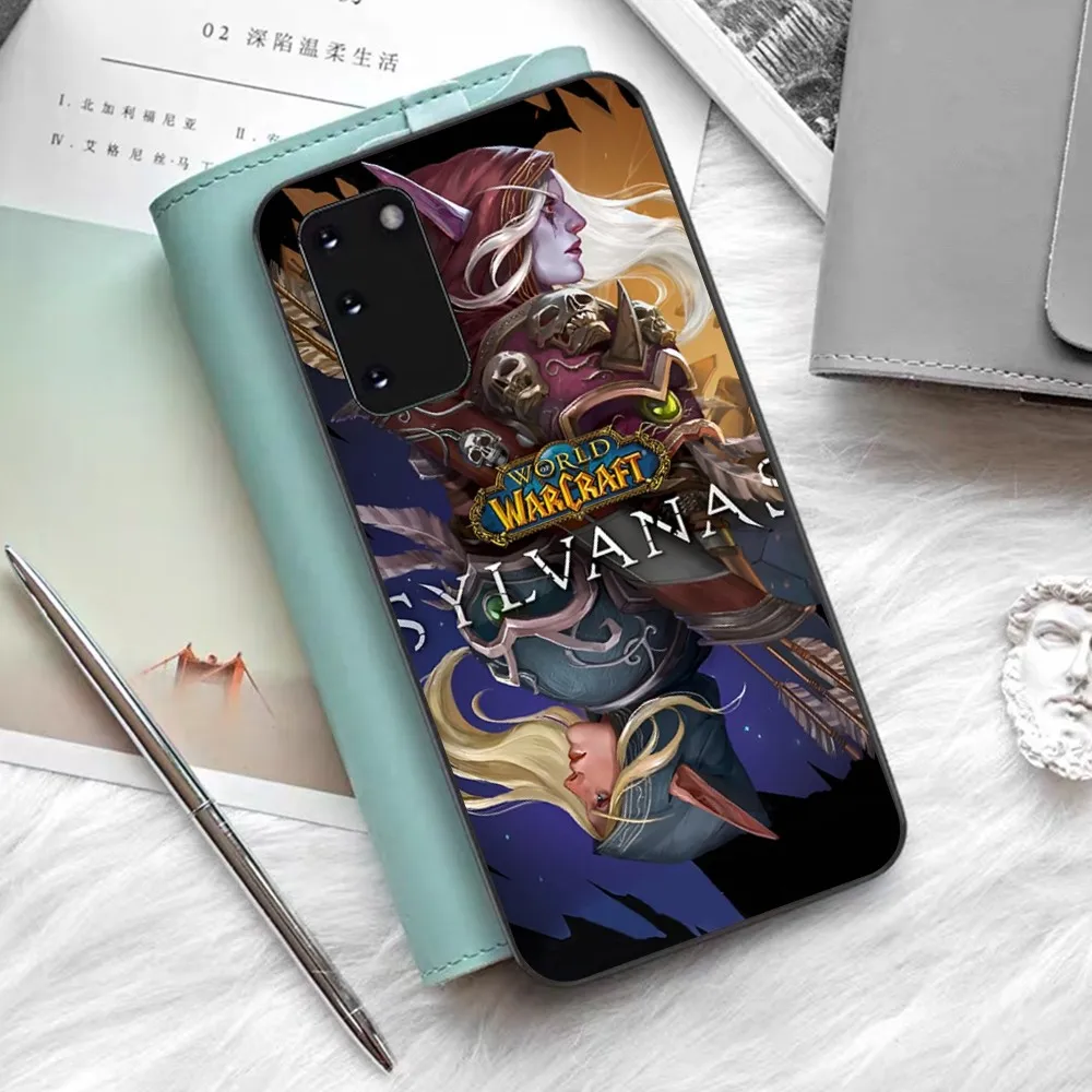 W-World Of W-Warcraft Phone Case For Samsung S 9 10 20 21 22 23 30 23plus lite Ultra FE S10lite Fundas