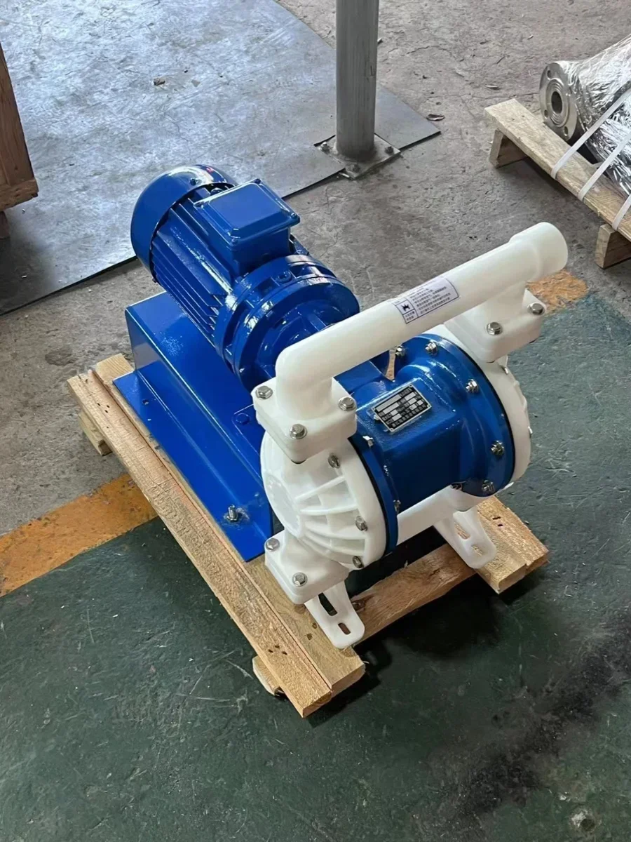 DBY Electric Diaphragm Pump, Stainless Steel, Plastic, Aluminum Alloy Cast Iron, PTFE Resistant Strong Acid and Alkali Pump